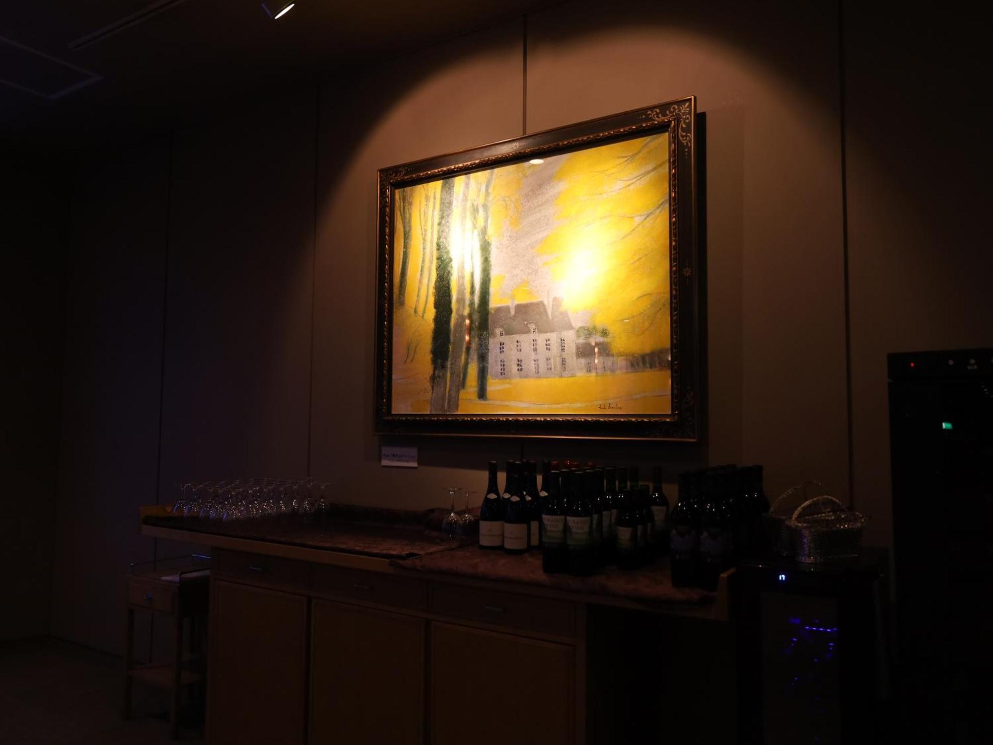 Shin Furano Prince Hotel المظهر الخارجي الصورة A painting by the artist