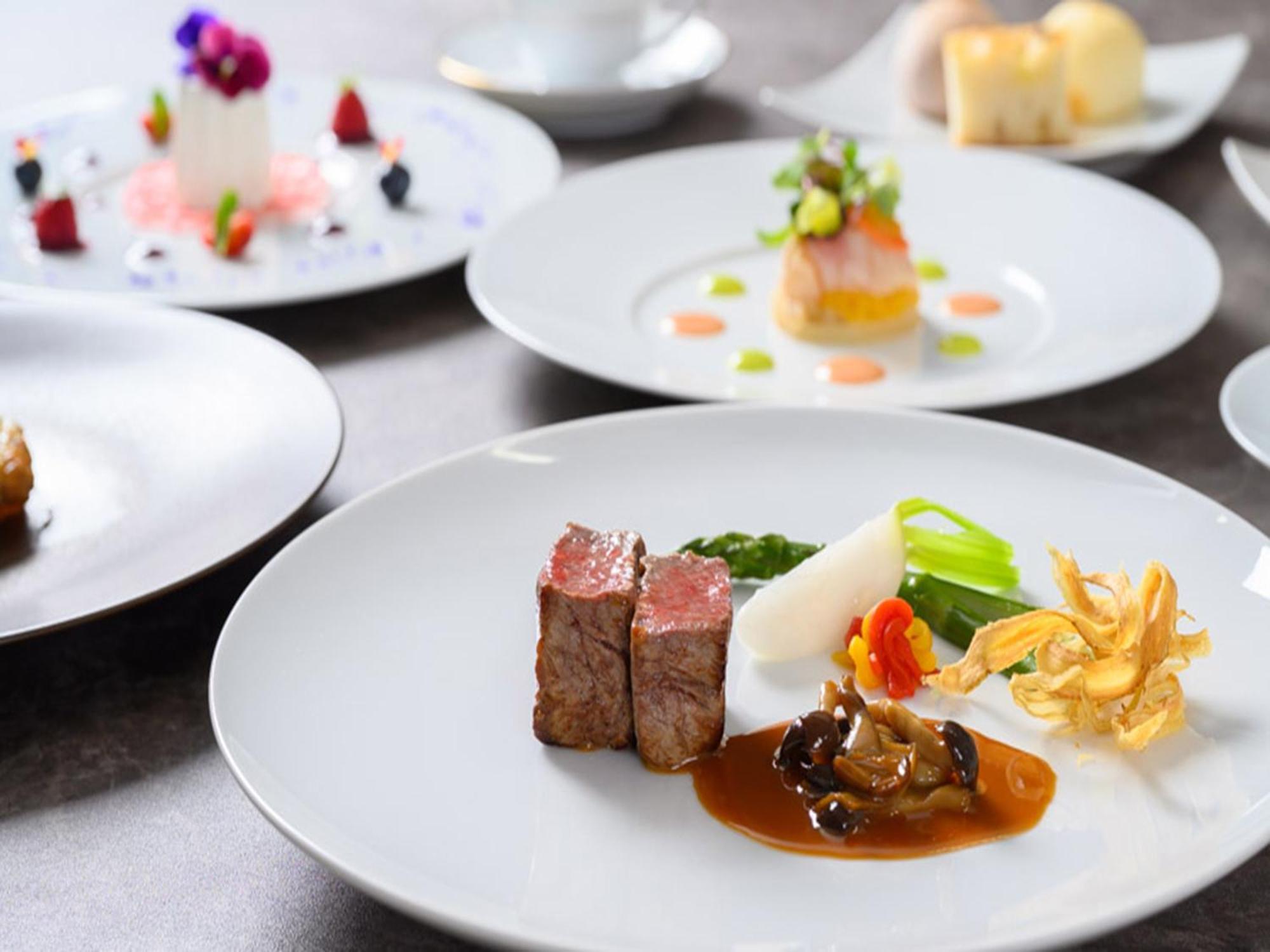 Shin Furano Prince Hotel المظهر الخارجي الصورة A sample of French cuisine