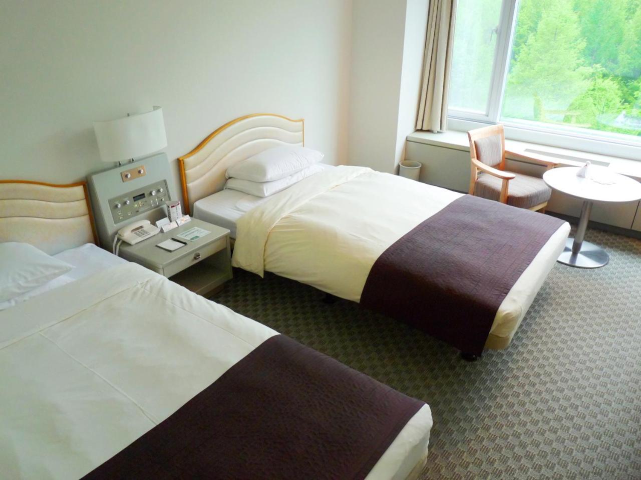 Shin Furano Prince Hotel المظهر الخارجي الصورة A room at the hotel